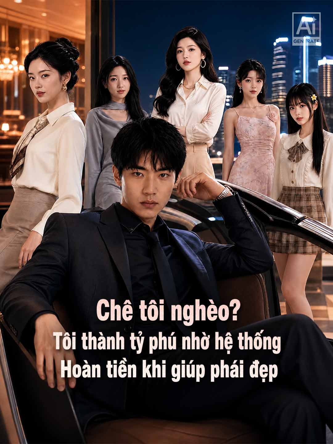 Poster phim ngắn Chê tôi nghèo? Tôi thành tỷ phú nhờ hệ thống Hoàn tiền khi giúp phái đẹp