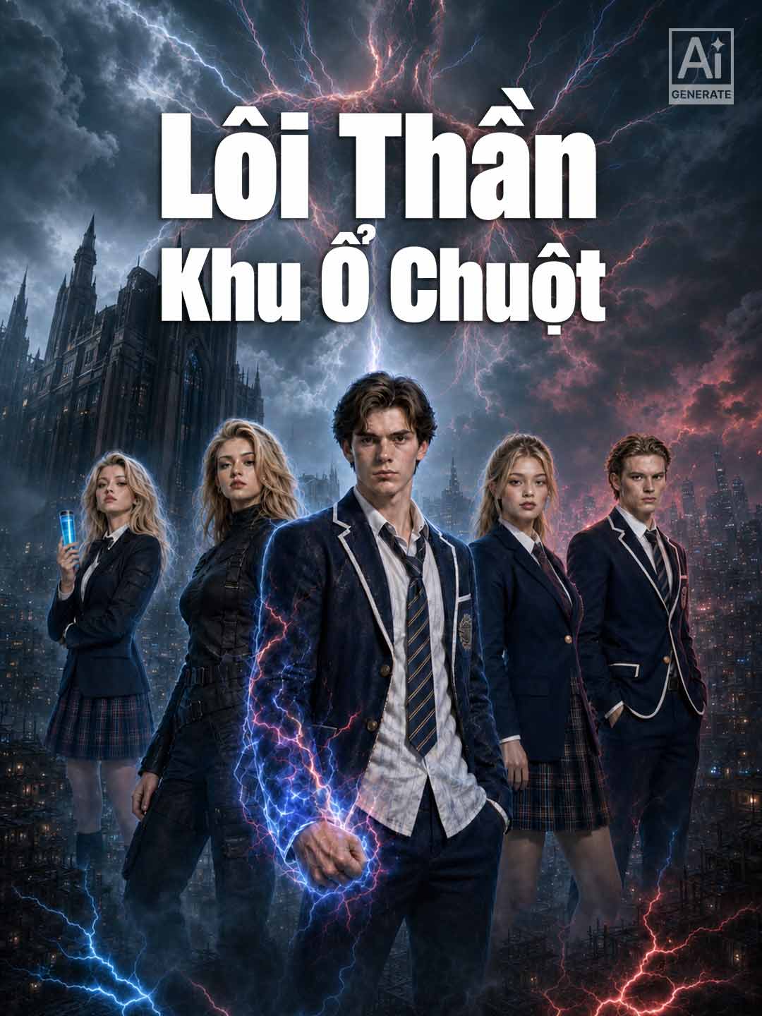 Poster phim ngắn Lôi Thần Khu Ổ Chuột