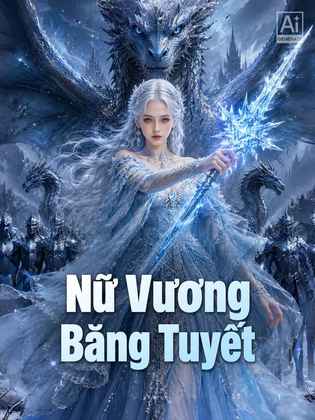 Poster phim ngắn Nữ Vương Băng Tuyết